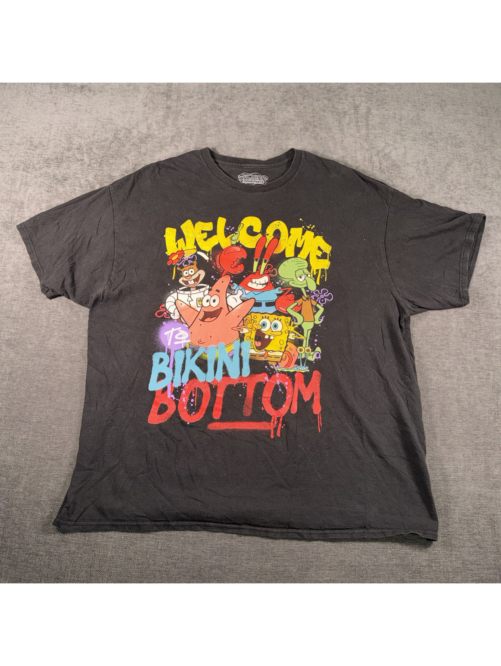 Nickelodeon SpongeBob SquarePants Welcome to Bikini Bottom Graphic T-Shirt 2XL